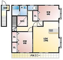 ボン・メゾン A 201 ｜ 愛知県豊川市平尾町番皿32-1（賃貸アパート2LDK・2階・72.30㎡） その2