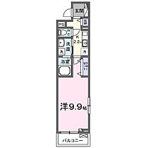 ブルーメＡ 201 ｜ 愛知県豊川市中部町1丁目28（賃貸アパート1K・2階・32.22㎡） その2