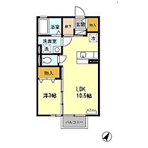 D’ｓモナリエ 101 ｜ 愛知県豊橋市下地町字長池26（賃貸アパート1LDK・1階・33.39㎡） その2