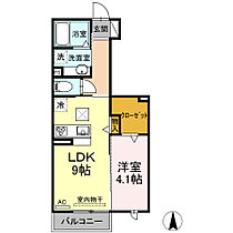 豊橋ウエスト1　Ｂ 101 ｜ 愛知県豊橋市馬見塚町238（賃貸アパート1LDK・1階・36.53㎡） その2