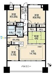 間取図画像 4LDK
