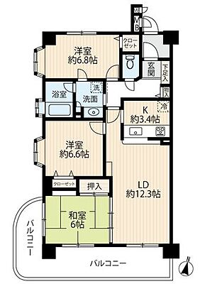 間取り ダイアパレス青山坂 4階/-