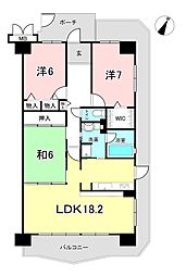 間取図画像 3LDK