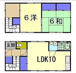 東深津一丁目貸家