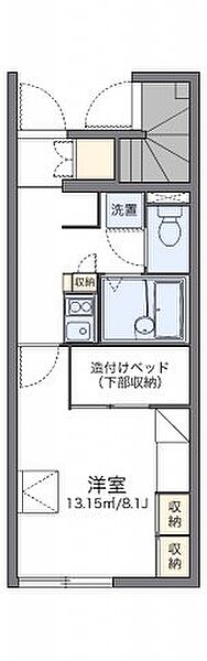 レオパレスＢＡＬＺＡＣ 101｜広島県福山市新市町大字戸手(賃貸アパート1K・1階・23.61㎡)の写真 その2