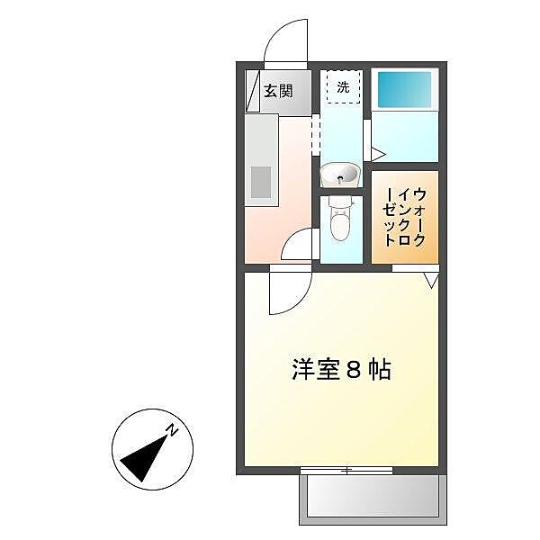 ローズパレス春日Ｓ 102号室｜広島県福山市春日町6丁目(賃貸アパート1K・1階・27.08㎡)の写真 その2