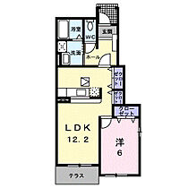 ヴィオラコートＡ 101 ｜ 広島県福山市山手町3丁目1番20号（賃貸アパート1LDK・1階・45.72㎡） その2