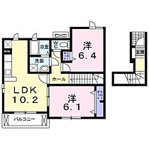 アルファ　スリー 202 ｜ 岡山県井原市高屋町1丁目23-7（賃貸アパート2LDK・2階・55.84㎡） その2