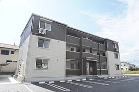 ブルーローズ 203 ｜ 広島県福山市御幸町大字上岩成438-5（賃貸アパート1LDK・2階・45.54㎡） その1