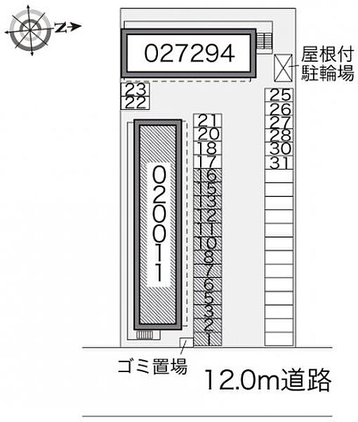 レオパレスＫａｒａｔａｃｈｉ 208｜香川県高松市新北町(賃貸アパート1K・2階・22.70㎡)の写真 その3