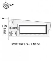 香川県高松市鬼無町藤井593-3（賃貸アパート1K・2階・22.35㎡） その3