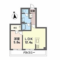 香川県高松市花ノ宮町3丁目1399番4（賃貸マンション1LDK・2階・44.86㎡） その2