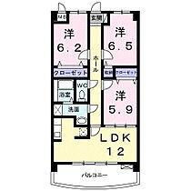 香川県高松市木太町5053番地5（賃貸マンション3LDK・2階・73.74㎡） その2