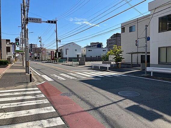 前面道路