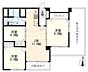 間取り：南東角部屋・陽当たり眺望良好な3LDK