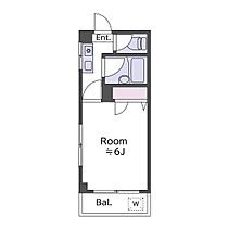 東京都大田区大森本町2丁目（賃貸マンション1K・3階・17.34㎡） その2