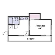 東京都大田区中央2丁目（賃貸アパート1DK・2階・22.46㎡） その2