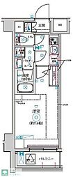 セジョリ高井戸II 1階1Kの間取り