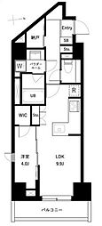 URBANPARKタカイド 1LDKの間取図画像
