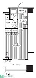 グランハイツ代々木 1Kの間取図画像