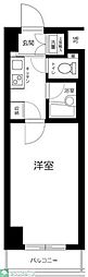 ルーブル学芸大学六番館 1Kの間取図画像