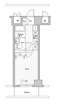 N-stage西船橋III 233 ｜ 千葉県船橋市本郷町627（賃貸マンション1K・2階・22.12㎡） その2