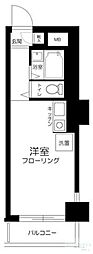 江戸川橋センチュリープラザ21 ワンルームの間取図画像