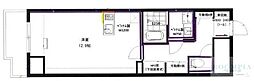 レジディア目白 ワンルームの間取図画像