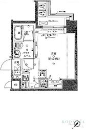 スパシエステージ池袋西 ワンルームの間取図画像