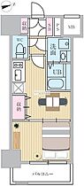 エスティメゾン門前仲町 203 ｜ 東京都江東区富岡２丁目（賃貸マンション1DK・2階・25.48㎡） その2