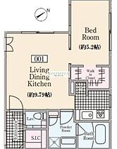 ReveResidence市ヶ谷 001 ｜ 東京都新宿区市谷左内町28（賃貸マンション1LDK・地下1階・45.27㎡） その2