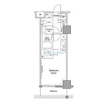 ザ・パークハビオ早稲田 711 ｜ 東京都新宿区早稲田町70-1（賃貸マンション1R・7階・25.62㎡） その2