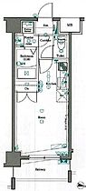 ミルーム中落合 404 ｜ 東京都新宿区中落合３丁目28-15（賃貸マンション1R・4階・25.73㎡） その2