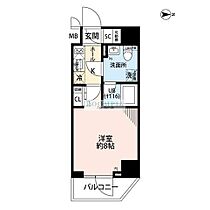 プレール・ドゥーク住吉IV 201 ｜ 東京都江東区千田6-13（賃貸マンション1K・2階・25.68㎡） その2