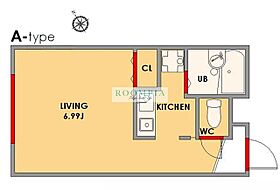 MODULOR中野WEST 202 ｜ 東京都中野区中野６丁目29-3（賃貸マンション1R・2階・21.46㎡） その2