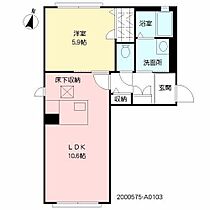 グランフェニックス 103 ｜ 佐賀県佐賀市兵庫北7丁目（賃貸アパート1LDK・1階・41.17㎡） その2