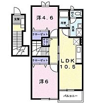 ドミールII 202 ｜ 佐賀県佐賀市大和町大字久池井（賃貸アパート2LDK・2階・51.67㎡） その2