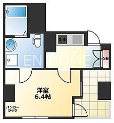 レジュールアッシュ谷町 9階