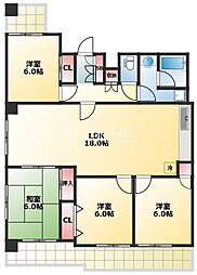 間取図画像 4LDK