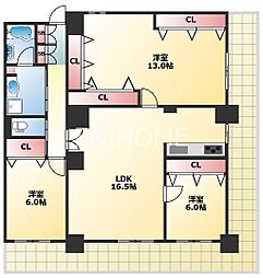 うえほんまちハイハイタウン 15階/1515