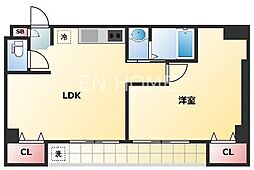 エムプリス上町 4階