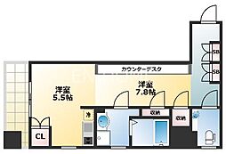 アーバンフラッツ瓦町 7階