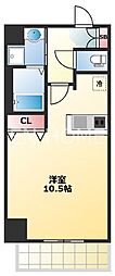 WillDo松屋町 ワンルームの間取図画像