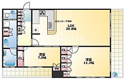 リーガルタワー大阪 16階/1601