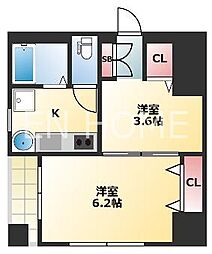 ブランシェ松屋町(旧:ペントハウス松屋町) 8階