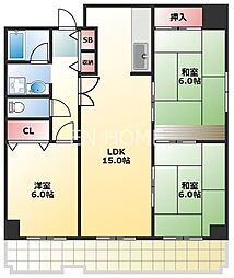 HomeBuilderEbisu 3LDKの間取図画像