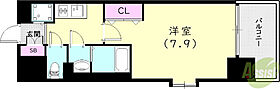 Luxe神戸WEST  ｜ 兵庫県神戸市長田区四番町3丁目（賃貸マンション1K・1階・25.11㎡） その2