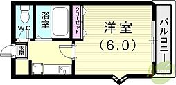 PASSEIOSANKO 1Kの間取図画像