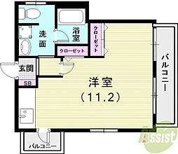 間取図画像 ワンルーム