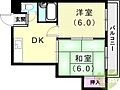 バンドーム大津和2階4.1万円